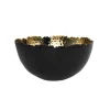 Discount 33551 6.5" BLACK AND GOLD FRUIT BOWL - cozylivehome.com | we sell a wide range of comfortable household items Giftware