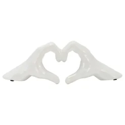 Best Sale 15688-03 5" HAND-HEART, WHITE - cozylivehome.com | we sell a wide range of comfortable household items Giftware