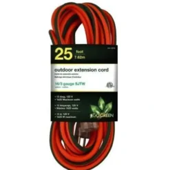 25' 16/3 Orange W. Gr. Stripes Extention Cord - cozylivehome.com | we sell a wide range of comfortable household items^ Shop All