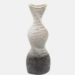 Shop 15750-01 16" TWISTED VASE, 0 CREAM - cozylivehome.com | we sell a wide range of comfortable household items Giftware