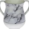47147 Aluminium Washing Cup 13 cm - White Marble - cozylivehome.com | we sell a wide range of comfortable household items^ Shop All