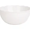 Clearance 15407 ASSORTED 4 7.5"W WHITE EMBOSSED SERVE BOWL - cozylivehome.com | we sell a wide range of comfortable household items Giftware
