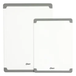 Online 141088.02 Bergen 2 pc 14" X 10" & 11" X 8" Cutting Board - White W/ Grey Border - cozylivehome.com | we sell a wide range of comfortable household items Housewares