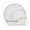 70415 Bistro Black Band 16pc Porcela - cozylivehome.com | we sell a wide range of comfortable household items^ Shop All