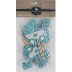18 Blue BabyCarriage Toothpicks For Cake Decarotion - cozylivehome.com | we sell a wide range of comfortable household items^ Shop All