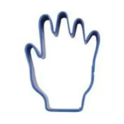 3" Blue Hand Cookie Cutter - cozylivehome.com | we sell a wide range of comfortable household items^ Shop All