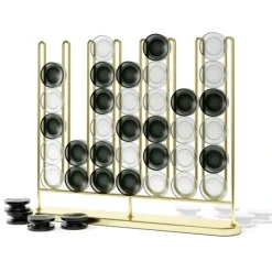 Best 1017364-104 Brass Connect Four - cozylivehome.com | we sell a wide range of comfortable household items Giftware