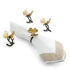 175741 Butterfly Ginkgo Napkin Ring Set - cozylivehome.com | we sell a wide range of comfortable household items^ Shop All