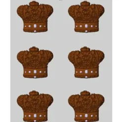 90-14783 Crown With GEMs 2" Chocolate Mold - cozylivehome.com | we sell a wide range of comfortable household items^ Shop All