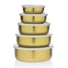 Flash Sale 91720 Gold Bowl And Lid Extra Large - cozylivehome.com | we sell a wide range of comfortable household items Giftware