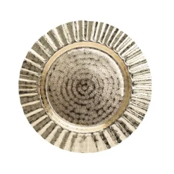 95654 GOLD RIPPLE 13" CHARGER PLATE - cozylivehome.com | we sell a wide range of comfortable household items^ Shop All
