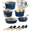 Cheap 9095 Granitestone Diamond (Navy) 15 Piece Cookware Set - cozylivehome.com | we sell a wide range of comfortable household items Housewares