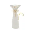 New 15832-02 8"H CAT W/GLASSES DECO, WHITE - cozylivehome.com | we sell a wide range of comfortable household items Giftware