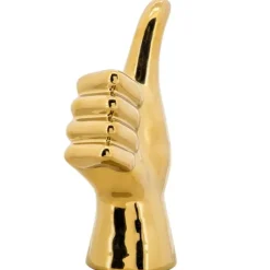 Outlet 15945-01 6"H THUMBS UP TABLE DECO, GOLD - cozylivehome.com | we sell a wide range of comfortable household items Giftware