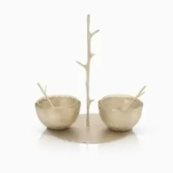 Shop 74413-0000 Hazorfim Salt & Pepper Dish Sp Almond Tree - cozylivehome.com | we sell a wide range of comfortable household items Giftware