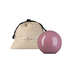 Sale 4 INCH HIGH GLOSS CANDLE SPHERE - RASPBERRY - cozylivehome.com | we sell a wide range of comfortable household items Giftware