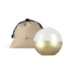 Outlet 5 INCH HIGH GLOSS METALLIC CANDLE SPHERE - WHITE/GOLD - cozylivehome.com | we sell a wide range of comfortable household items Giftware