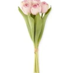 Best 13 Inch Pink Real Touch Tulip Bundle (6 Stem) - cozylivehome.com | we sell a wide range of comfortable household items Giftware
