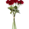 Best 17 Inch Red Real Touch Full Bloom Rose Stem w/Foliage Bundle (6 Stems) - cozylivehome.com | we sell a wide range of comfortable household items Giftware