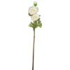 Fashion 25 Inch White Real Touch Triple Bloom Ranunculus Stem - cozylivehome.com | we sell a wide range of comfortable household items Giftware