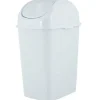 Shop 5 L Slim Swing Trash Can White - cozylivehome.com | we sell a wide range of comfortable household items Housewares