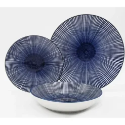 70755 LAURA BLUE PORCELAIN 12 PC SET - cozylivehome.com | we sell a wide range of comfortable household items^ Shop All