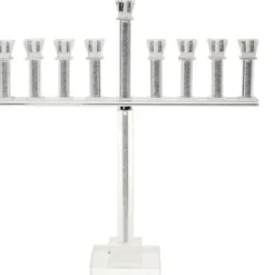 177 Menorah crystal with stones 20" - cozylivehome.com | we sell a wide range of comfortable household items^ Shop All
