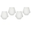 22543 MERIDIAN WHITE S/4 STEMLESS - cozylivehome.com | we sell a wide range of comfortable household items^ Shop All