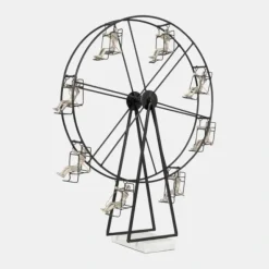 Online 18597 Metal, 23" Ferris Wheel, Black - cozylivehome.com | we sell a wide range of comfortable household items Giftware