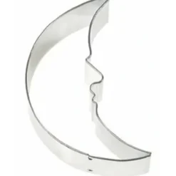 3" Moon with Face Cookie Cutter - cozylivehome.com | we sell a wide range of comfortable household items^ Shop All