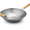 Cheap 15.5" N/S CARBON STEEL WOK - cozylivehome.com | we sell a wide range of comfortable household items Housewares