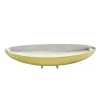 50656 OVAL BOWL W/ FEET - GOLD - cozylivehome.com | we sell a wide range of comfortable household items^ Shop All