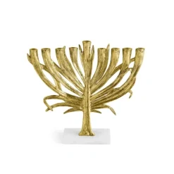 174969 PALM MENORAH Gold - cozylivehome.com | we sell a wide range of comfortable household items^ Shop All
