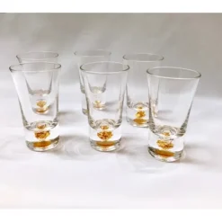 Outlet 6 Pc Gold Shot glasses - cozylivehome.com | we sell a wide range of comfortable household items Giftware