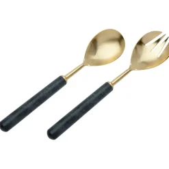 Clearance 59701 2pc Stone Dust Salad Servers - cozylivehome.com | we sell a wide range of comfortable household items Giftware