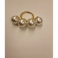 4 Pearls Napkin Ring - cozylivehome.com | we sell a wide range of comfortable household items^ Shop All