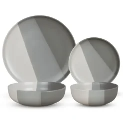 73012 Piermont Stoneware 16 Pc Grey - cozylivehome.com | we sell a wide range of comfortable household items^ Shop All