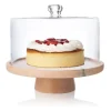 Online 61981 Pink Marble Cake Plate/dome - cozylivehome.com | we sell a wide range of comfortable household items Giftware