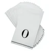 14 PK White and Black Guest Paper Napkins - Letter O - cozylivehome.com | we sell a wide range of comfortable household items^ Shop All
