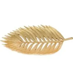 Hot 14455-01 POLYRESIN 14" PALM LEAF DECORATION, GOLD - cozylivehome.com | we sell a wide range of comfortable household items Giftware