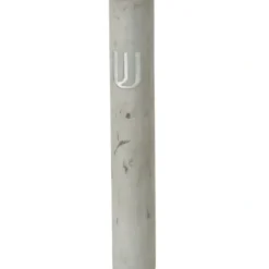 24123 Polyresin "Cement" Mezuzah 12 Cm, Light Gray - cozylivehome.com | we sell a wide range of comfortable household items^ Shop All