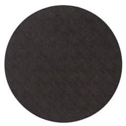 15" Presto Black Round Mats - cozylivehome.com | we sell a wide range of comfortable household items^ Shop All