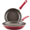 New 14762-2 Rachel Ray 11.75 Fry Pan Red - cozylivehome.com | we sell a wide range of comfortable household items Housewares