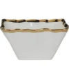 Flash Sale 20495 Regency Gold Square Snack Bowls 5.5in - cozylivehome.com | we sell a wide range of comfortable household items Giftware