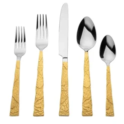 8762 Ricci 18/10 Shale Gold Two-tone - cozylivehome.com | we sell a wide range of comfortable household items^ Shop All