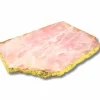 50866 ROSE QUTZ BOARD WITH GOLD EDGE - cozylivehome.com | we sell a wide range of comfortable household items^ Shop All