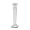 15352-02 Set Of 2 GLASS 9" CANDLE HOLDER, CLEAR - cozylivehome.com | we sell a wide range of comfortable household items^ Shop All