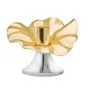50584 Small Flower Cadl Holder Gold - cozylivehome.com | we sell a wide range of comfortable household items^ Shop All