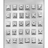#90-14230 SQUARE ALPHABET MINT CHOCOLATE MOLD - cozylivehome.com | we sell a wide range of comfortable household items^ Shop All