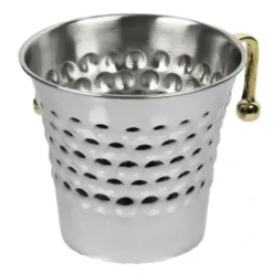 56869 Stainless steel Washing Cup Dotted brass short handles - cozylivehome.com | we sell a wide range of comfortable household items^ Shop All